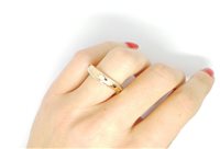 Anello Lorenza Gioielli in Oro rosa Diamante 0.03 Ct A0300B-17 - A0300B-17